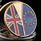 June 23 2016 UK Brexit EU Referendum Independence Silver Coin Collection With Protection