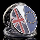 June 23 2016 UK Brexit EU Referendum Independence Silver Coin Collection With Protection