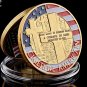 WWII 1944.6.6 Omaha Beach Land Cimetiere American Metal Challenge Coins Collection