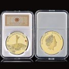 WWI 1918 We Will Remember Them Elizabeth II Challenge Freedom World Memory Metal Coin