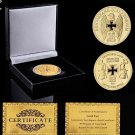 1889 Deutsche Stolz Reichsbank Direktorium Souvenir Coin W/ Black Luxury Coin Box