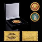 2023 Movie Pirate Ship Skull Gold Aztec of The Sea Commemorative Challenge Gold/Silver