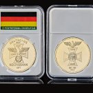 1871 Deutsche Reichsbank Gold Coin German Eagle Cross Collection Coin W/ PCCB Display