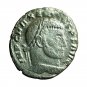Roman Coin Maxentius Follis Ostia AE23mm Head / Dioscuri 03987