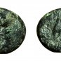 Ancient Greek Coin Alontion Sicily AE14mm Herakles / Eagle 04052