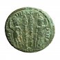 Roman Coin Constantine I The Great AE18mm Gloria Exercitus Two Soldier