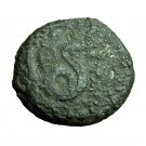 Ancient Greek Coin Philetairos Pergamon Mysia AE15mm Athena / Serpent