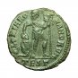 Roman Coin Valentinian I AE3 Thessalonica Nummus Gloria Romanorum Empe