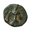 Kushan Coin Vasudeva Imitation Ions India AE18x20mm Vasudeva / Siva 03