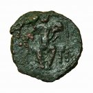 Kushan Coin Vasudeva II Didrachm India AE18x19mm Vasudeva / Ardoxsho 0