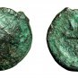Ancient Greek Coin Carthago Nova Spain AE13mm Tanit / Helmet Very Rare