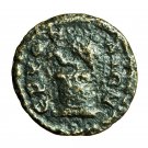 Roman Provincial Coin Erythrai Ionia AE18mm City-Goddess / Cista Serpe