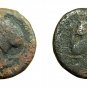Ancient Greek Coin Dionysios I Syracuse Sicily AE19mm Athena / Hippoca