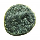 Ancient Greek Coin Kardia Thrace AE20mm Persephone / Lion 00923
