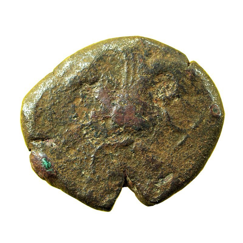 Ancient Greek Coin Dionysios I Syracuse Sicily AE19mm Athena / Hippoca
