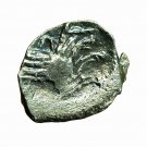 Ancient Greek Coin Tarsos Cilicia 3/4 Obol AE10mm Baal / Forepart of W