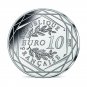 France 10 Euro Silver 2020 Clumsy The Smurfs Colored Coin Cartoon 0184