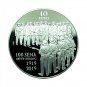 Malta Silver 2019 10 Euro Coin & Foil Stamp Proof Sette Giugno Rio