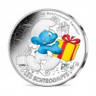 France 10 Euro Silver 2020 Jokey Smurf The Smurfs Colored Coin Cartoon