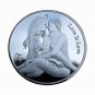 Medal Coin LGBT Love Is Love Athenia 40mm Silver Plated BU 02047