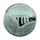 Germany Medal 2000 The Brandenburg Gate Silver Plated 35mm 03314