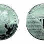 Germany Medal 2000 The Brandenburg Gate Silver Plated 35mm 03314