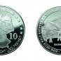 Germany Medal 2000 Hannover World Exhibition Silver Plated 35mm 03316