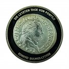 Germany Medal of Roman Sestertius 40mm Edward Bulwer-Lytton Silver Pla