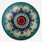 Cameroon Coin 2000 Francs 2019 Mandala Wheel of Life 2 Oz Silver + Cas