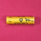 Coins Roll Switzerland 1 Rappen 1970 Roll of 50 Coins KM#46 BU 02068