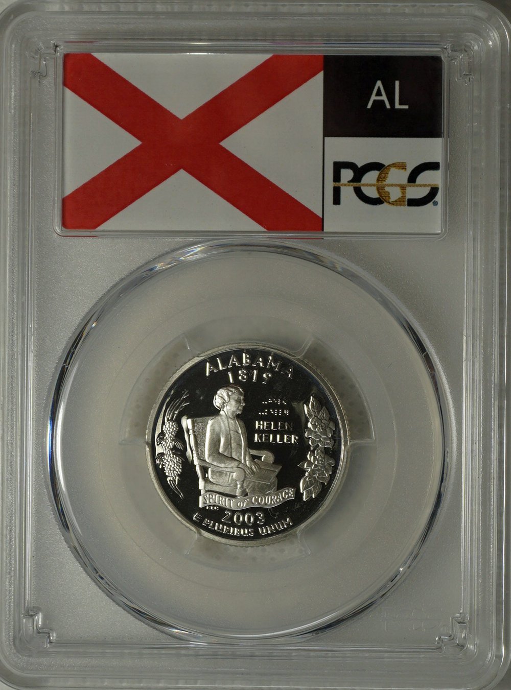 2003 S Alabama State Quarter --- Silver Proof ---