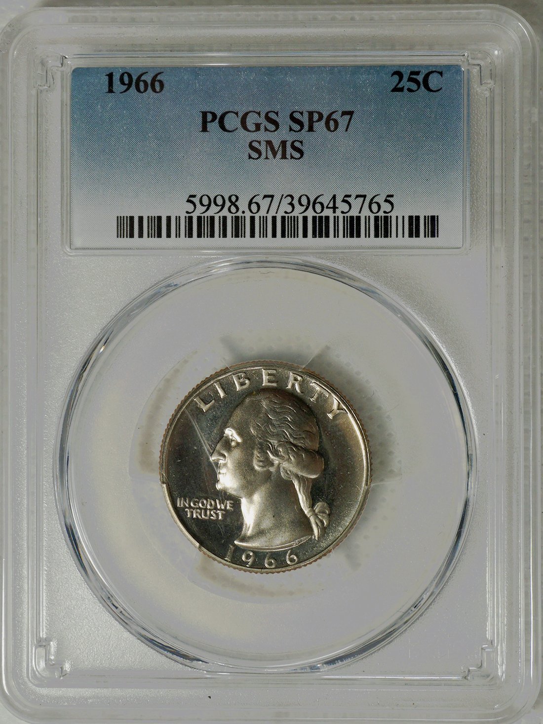 1966 SMS Washington Quarter