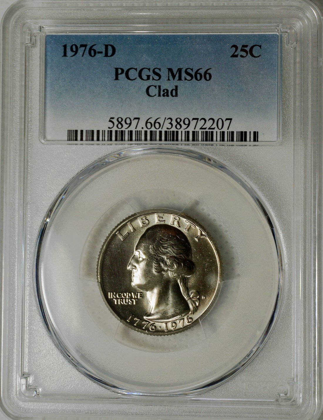 1976 D Washington Quarter