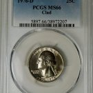 1976 D Washington Quarter