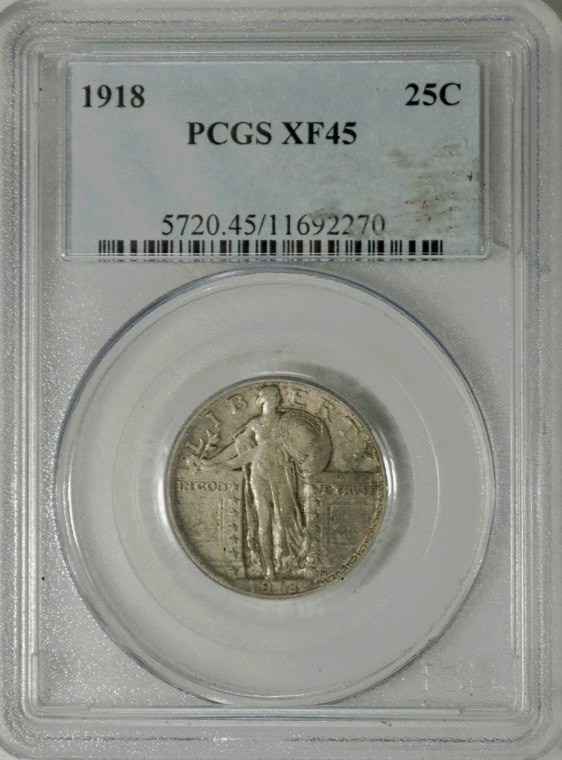 1918 Standing Liberty Quarter