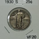 1930 S Standing Liberty Quarter
