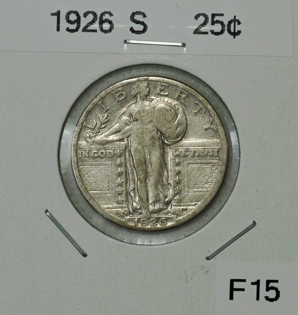 1926 S Standing Liberty Quarter