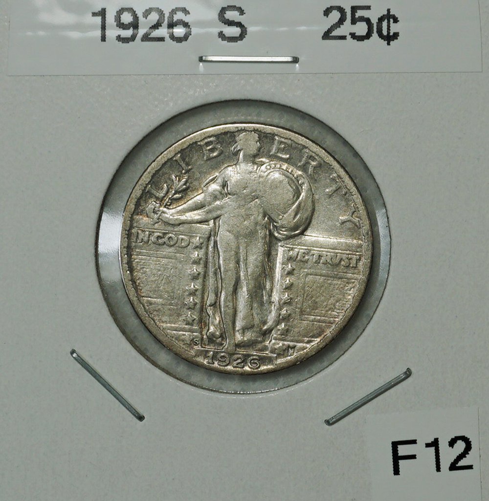 1926 S Standing Liberty Quarter