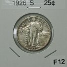 1926 S Standing Liberty Quarter