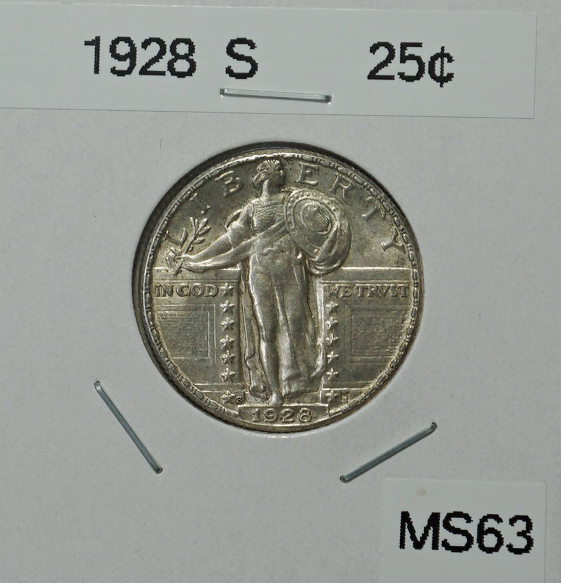 1928 S Standing Liberty Quarter