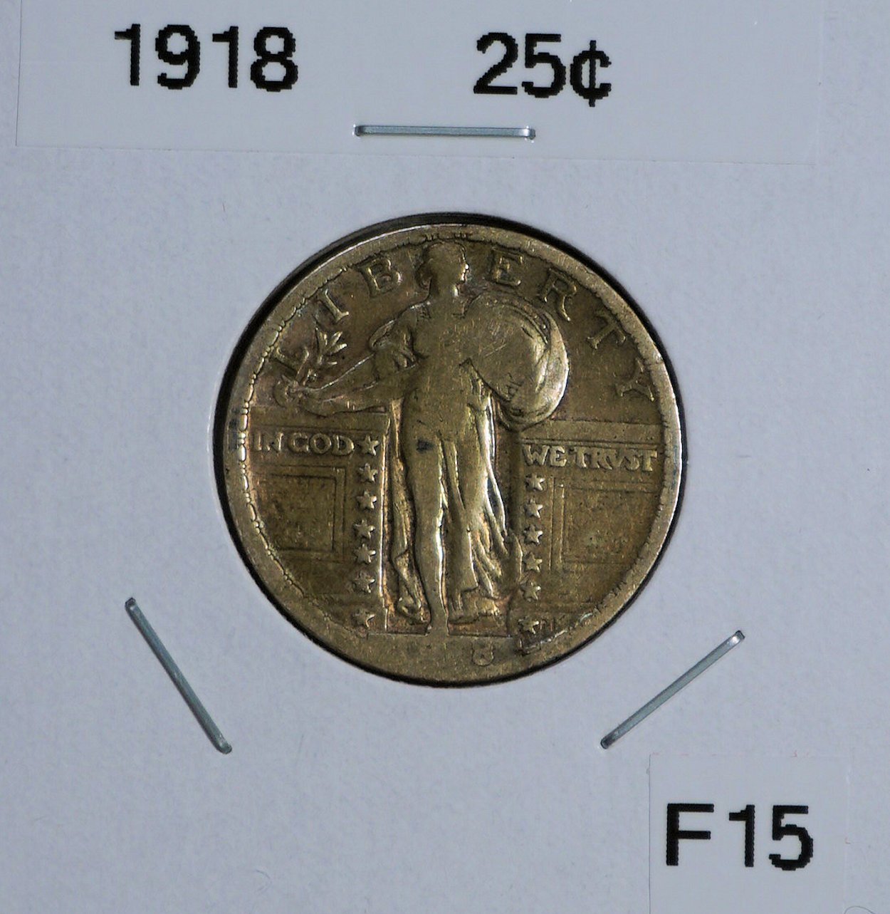1918 Standing Liberty Quarter