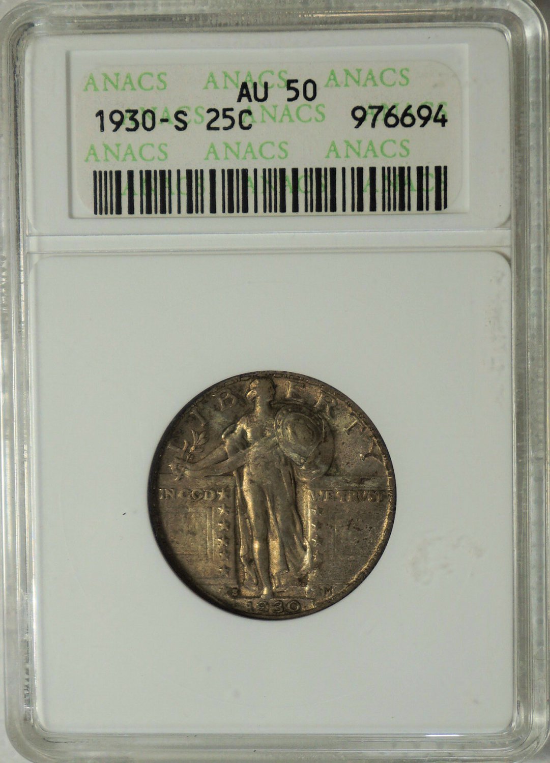 1930 S Standing Liberty Quarter