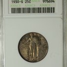 1930 S Standing Liberty Quarter