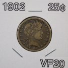 1902 Barber Quarter