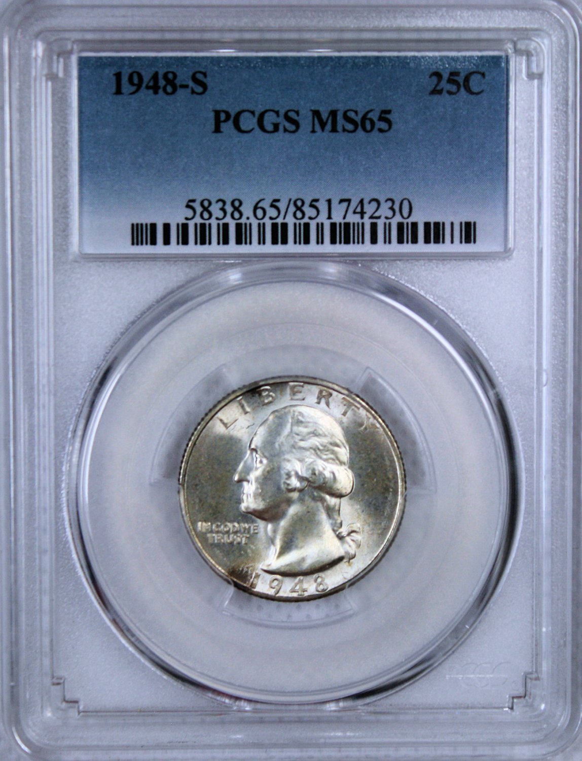1948 S Washington Quarter *Certified by PCGS*