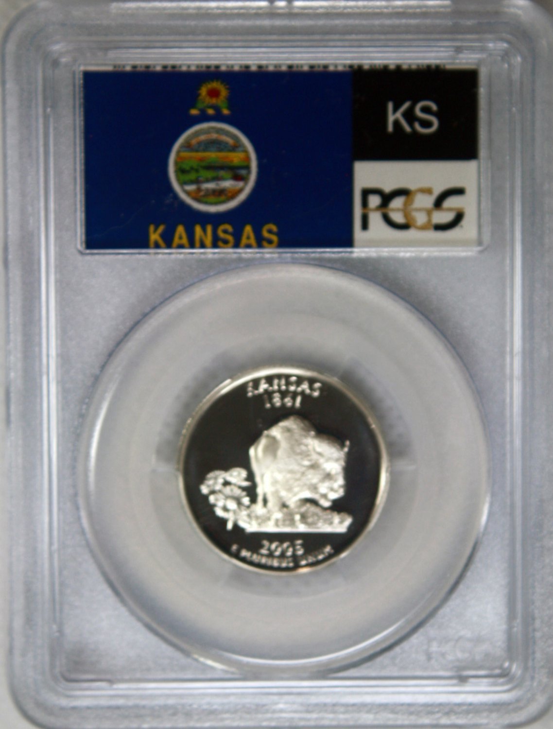 2005 S Kansas State Quarter *Silver Proof*  Certified by PCGS