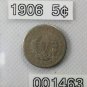 1906 Liberty "V" Nickel