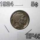 1924 Buffalo Nickel