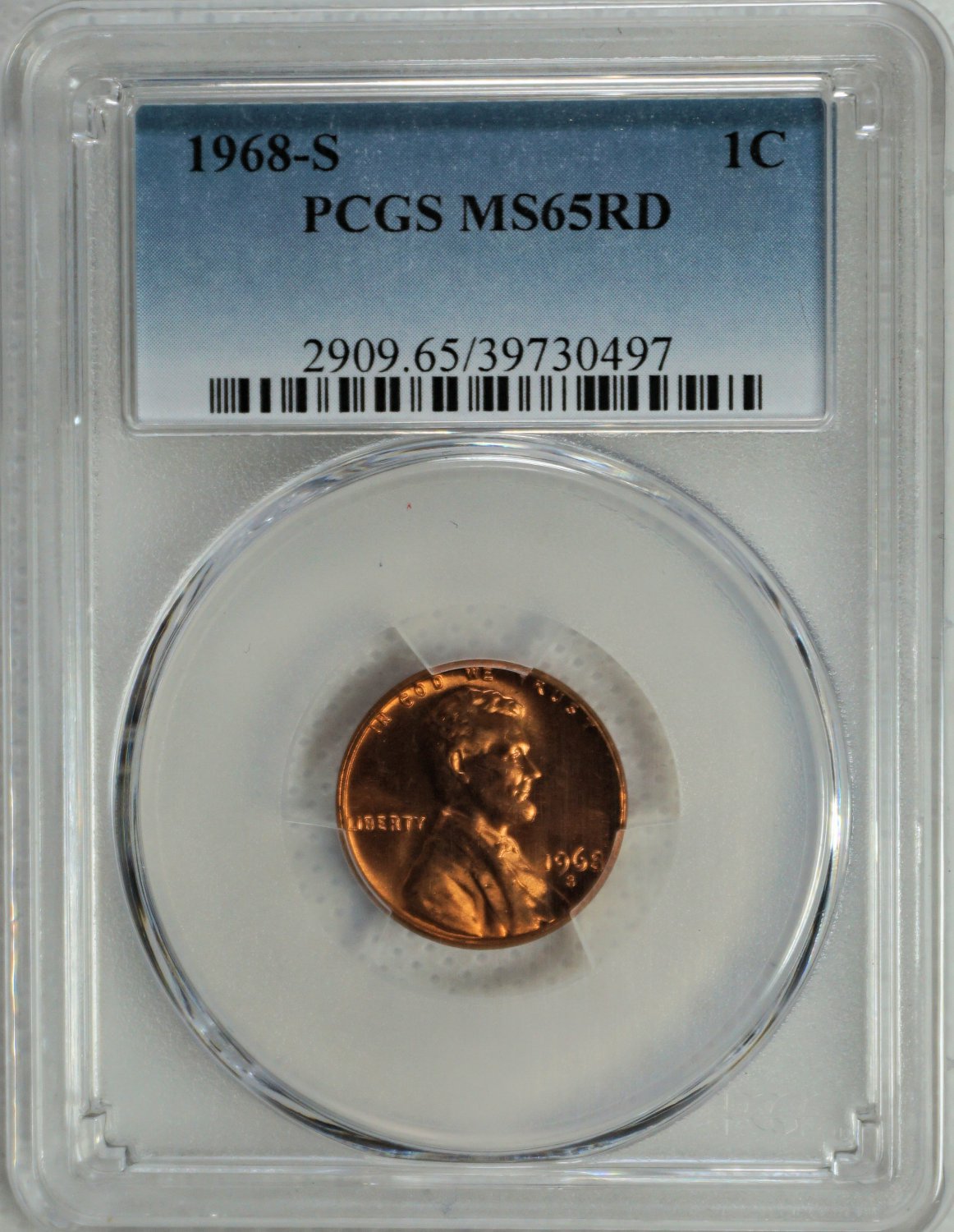 1968 S Lincoln Memorial Cent