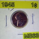 1945 Lincoln Wheat Cent
